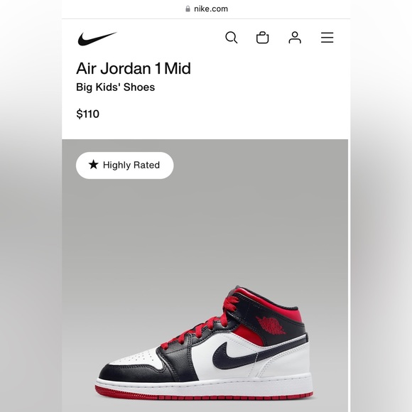 Nike Air Jordan’s - Size 3 (big kid) - Picture 8 of 8